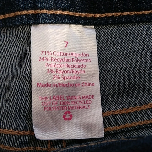 No Boundaries High Rise Distressed Jeans Junior 7 Blue - Picture 3 of 14